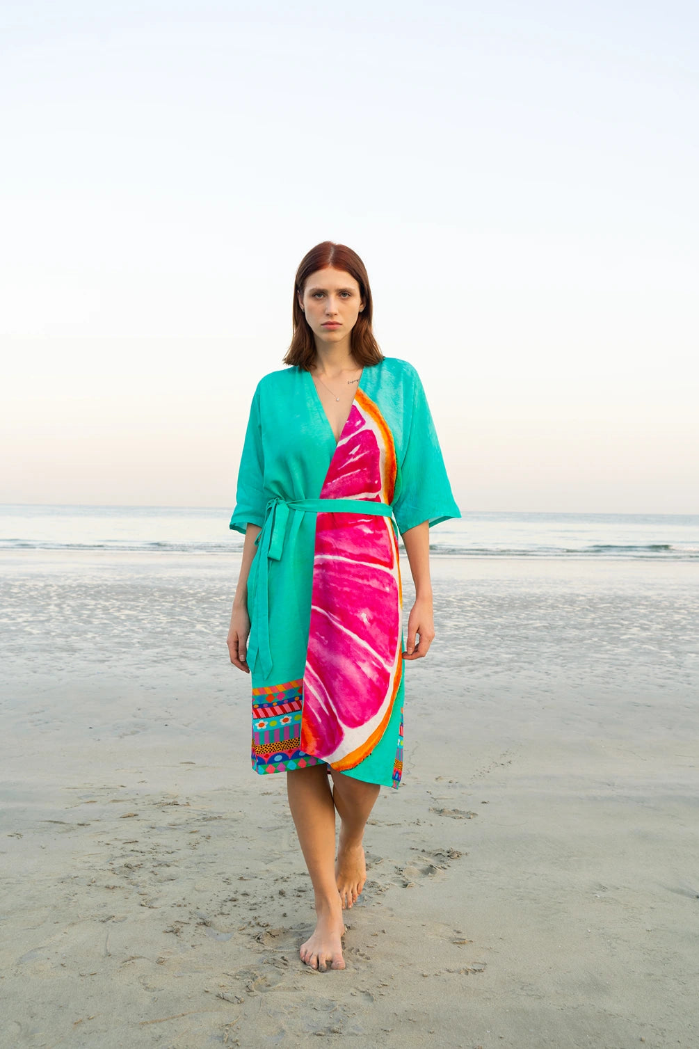 Cotton Candy Mid Length Kimono