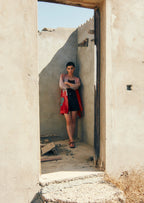 Coral Mirage Floral Sheer Short kimono