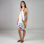 Majolica Mosaic Resort Sarong - Multicolour Motif