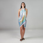 Fleur Botanical Print Resort Sarong