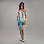 Mediterranean Picnic Resort Sarong - Multicolour