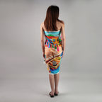 Mediterranean Picnic Resort Sarong - Multicolour