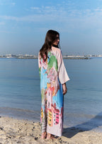 La Riviera Multicolor Long Kimono