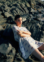 Leopard Luxe Printed Sheer Short Kaftan