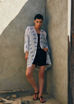 Leopard Luxe Printed Sheer Short Kimono
