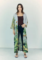 Wild Wings Bird In The Jungle Long Kimono