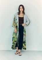 Wild Wings Bird In The Jungle Long Kimono