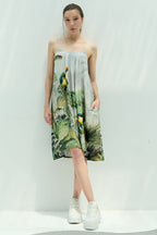 Wild Wings Bird In The Jungle Spaghetti Strap Dress