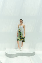 Wild Wings Bird In The Jungle Spaghetti Strap Dress
