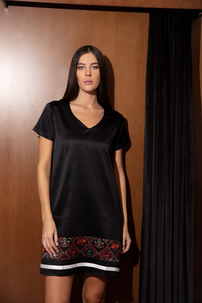 Fusion Tunic Mini Dress - Image 2