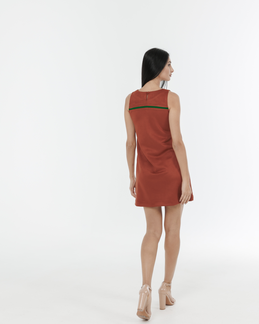 Mirage A Line Sleeveless Mini Dress - Image 3
